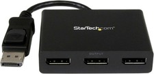 StarTech.com MSTDP123DP 3-Port Multi Monitor Adapter DisplayPort to HDMI MST Hub picture