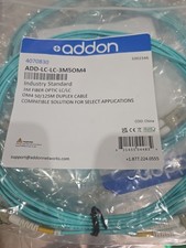  OM4 LC to LC Fiber Optic Patch Cable Multimode Duplex 50/125 2M - 4823 18x picture
