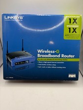 Linksys Wireless-G Broadband Router 2.4 GHz 4-Port Model WRT54G Open Box picture