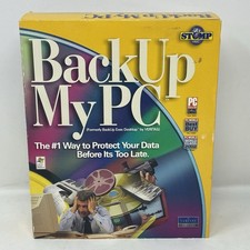 Vintage Retail Big Box Veritas Back Up My PC Software Stomp Part No. 78333 picture