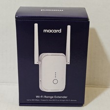 Macard N300 WiFi Range Extender 300Mbps Wireless Signal Booster Repeater Box picture