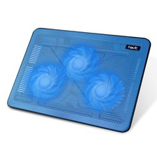 havit HV-F2056 Laptop Cooling Pad for 15.6-17 Inch Laptops, Blue blue picture