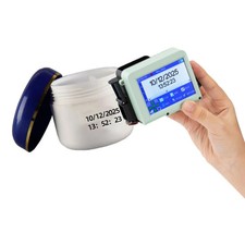 12.7mm Handheld Mini Inkjet Printer Date Mark Plastic Bottle Machine picture