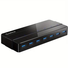 ORICO USB3.0 HUB w/ Power Adapter USB Splitter OTG Adapter for Desktop Laptop PC picture