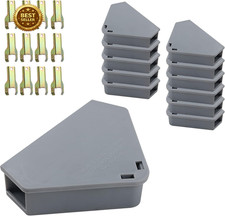 Mouse Station with Keys Grey 12 Pack, Key Required Mouse Stations, Mice Stations picture