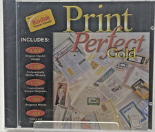 Print Perfect Gold DVD 8,000 Clip Art Images and More 1999-2002 Sealed New picture