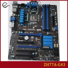 FOR MSI ZH77A-G43 DDR3*4 Socket 1155 32GB HDMI DVI VGA ATX Ｍotherboard Test OK picture