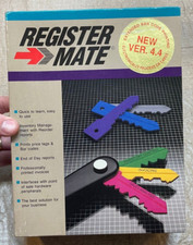 Vintage Register Mate New Ver 4.4 Computer Programs Big Box Rare picture