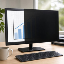 Fellowes PrivaScreen 4801501 Privacy Filter 22 Inch Widescreen 16:10 Blackout picture