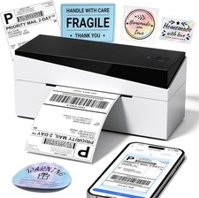 Bluetooth Thermal Label Printer 4x6 Printer or Shipping Label USPS FedEx UPS picture