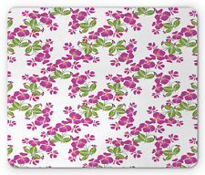 Ambesonne Floral Retro Mousepad Rectangle Non-Slip Rubber picture