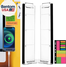 Monitor Memo Boards for Computer, Set of 2 (Left & Right) Multifunction Acrylic picture