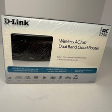 D-Link Wireless AC750 Dual Band Cloud Router DIR-810L Black New Sealed picture