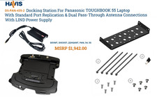 Havis DS-PAN-435-2 Panasonic Toughbook CF-54 FZ-55 Dock + Lind Power + Key Combo picture