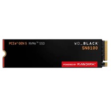 WD Black SN8100 4TB NVMe PCIe 5.0x4 M.2 2280 SSD  (NEW) NO ORIGINAL BOX. picture