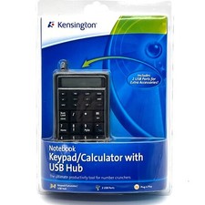 Kensington Notebook Keypad Calculator With USB Hub 3-in-1 Productivity Tool picture