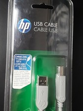 HP Hewlett Packard 6 ft. A to B USB Cable 480 MbPS USB-6 ES 122243-00 Brand New  picture