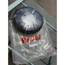 RiteAV 300ft Cat5e Outdoor Waterproof Shielded Pure Copper Ethernet Cable Black picture