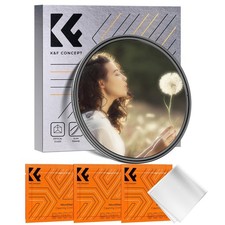 K&F CONCEPT 82mm Black Diffusion Mist 1/4 & Variable ND2-32 in-1 Filter Cinem... picture
