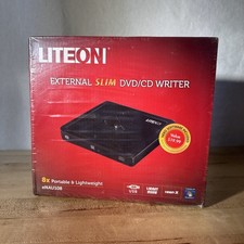Lite-On eNAU108 External Slim DVD/CD Writer Windows 7 NIB picture