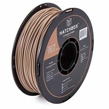 HATCHBOX 3.00 mm 3D Printer Filament in Wood, 1kg Spool picture