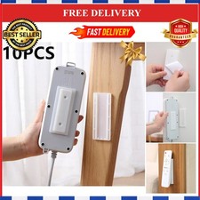 Self-Adhesive Cable Holder Wall Mount Socket Organizer 1/2/5/10PCS picture