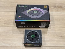Game Max RGB-750 Power Supply 750W Fully Modular 80+ Gold picture