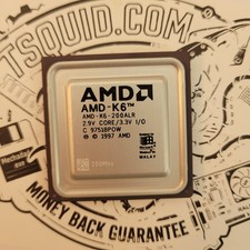 AMD K6 200ALR CPU Processor 200MHz Socket 7 Vintage 1997 Malaysia picture