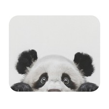 Peekaboo Panda Mouse Pad | Cute Animal Office Desk Accessory picture