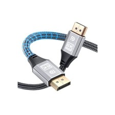8K Displayport 1.4 Cable 3.3ft, High Refresh Ultra HD DP to DP 32.4Gbps Lead picture