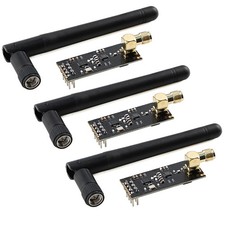 3Pcs NRF24L01 PA LNA Wireless Transceiver Module 1100m Long Range 2.4GHz High... picture