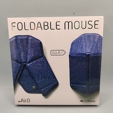 NEW OriMouse myAir.0 Foldable Bluetooth Mouse Royal Blue Ultra Slim Portable 38g picture