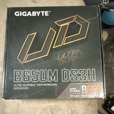 GIGABYTE B650M DS3H AMD AM5 MicroATX DDR5 PCIe M.2 HDMI USB-C picture
