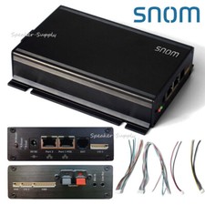 Snom PA1+ Plus Broadcast over IP System SIP PoE PA1 Paging Adapter Amplifier picture