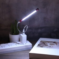 10-LED USB Keyboard Lights Flexible Night Lamp for Reading Notebook Laptop Plug picture