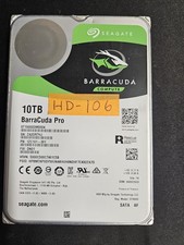 Seagate BarraCuda Pro 10TB, Internal, 7200RPM, 3.5