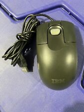 IBM MO09KZ Mouse USB ScrollPoint WIRED Corded VINTAGE picture