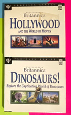 Encyclopaedia Britannica CD-ROM Lot: Hollywood & Movies + Dinosaurs Mac English picture