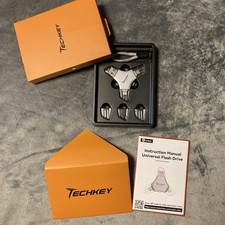 Techkey 256GB Univeral 3-in-1 Flash Drive for I-Phone, Android  & PC New Open... picture