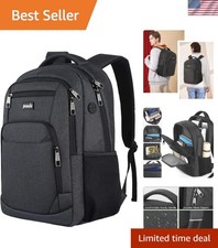 Large Capacity Stylish Tech Backpack with Anti-theft Features for Everyday Use picture