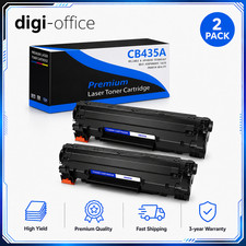 2PK CB435A 35A Toner Cartridge Compatible For HP LaserJet P1002 P1003 P1006 INK picture