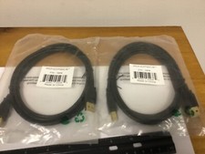 Qty (2) Monoprice 5438 USB Cables picture