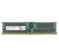 Micron 32GB PC4-2400T-RB1-11 2RX4 DDR4 2400Mhz REG-ECC Server Memory RAM DIMM #1 picture