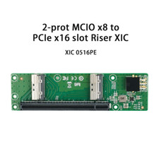 Shinreal 2 Port MCIO 8I to  PCIe x16 Slot Adapter ---XIC 0516PE picture