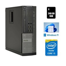 Dell OptiPlex 9010 Core i5 Desktop Computer 16GB Ram 240GB SSD Wi-Fi Windows 11 picture