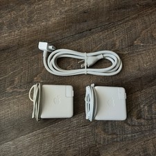 OEM Apple MagSafe 85W 60W AC Adapter A1344 A1343 Macbook Charger Lot Of 3 picture