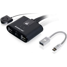 IOGEAR 4x4 USB Sharing Switch with USB-C Adapter picture