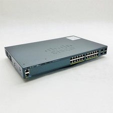 Cisco Catalyst 2960-X 24-Port 4-SFP Switch WS-C2960X-24TS-L with C2960X-STACK picture