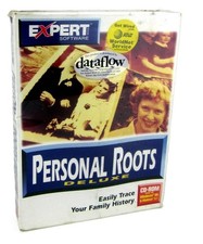 Personal Roots Deluxe PC CD-ROM Easily Trace Family History Expert Software NEW picture