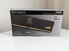 TEAMGROUP T-Create Expert DDR5 32GB (2×16GB) 6000MT/s CL38 – Black picture
